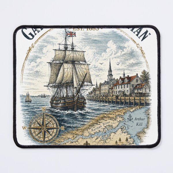 Item preview, Perth Amboy designed and sold by The Past in Threads.