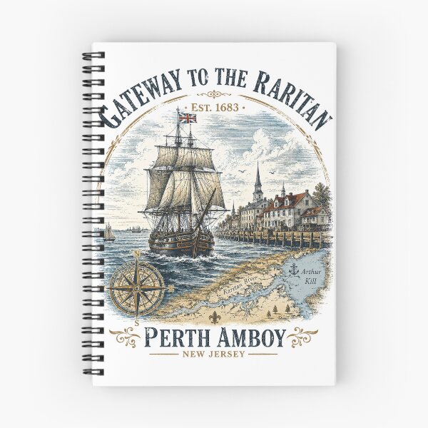 Item preview, Perth Amboy designed and sold by The Past in Threads.