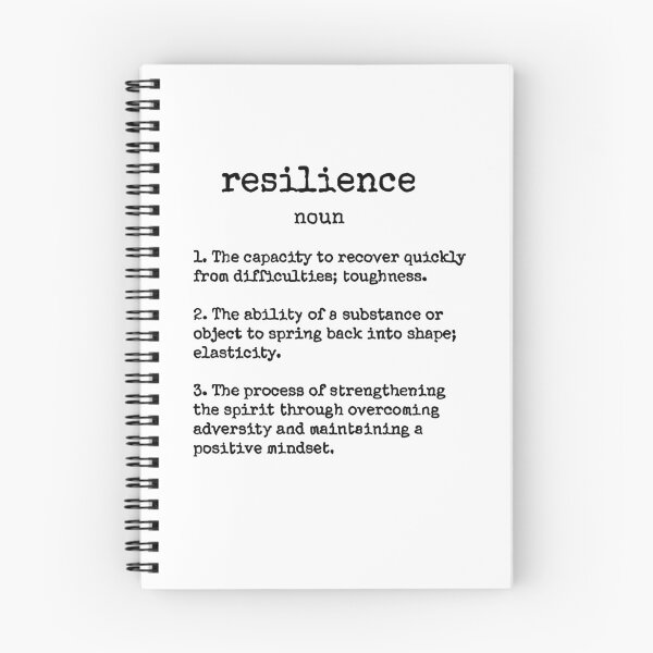Item preview, Resilience - Minimalist Dictionary Definition designed and sold by LucKy Brand.