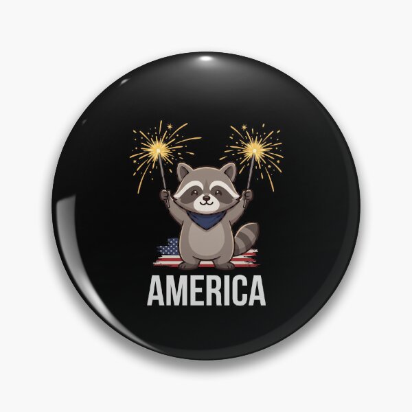 Item preview, America Raccoon Patriot Independence Day USA Celebration designed and sold by SofenArt.