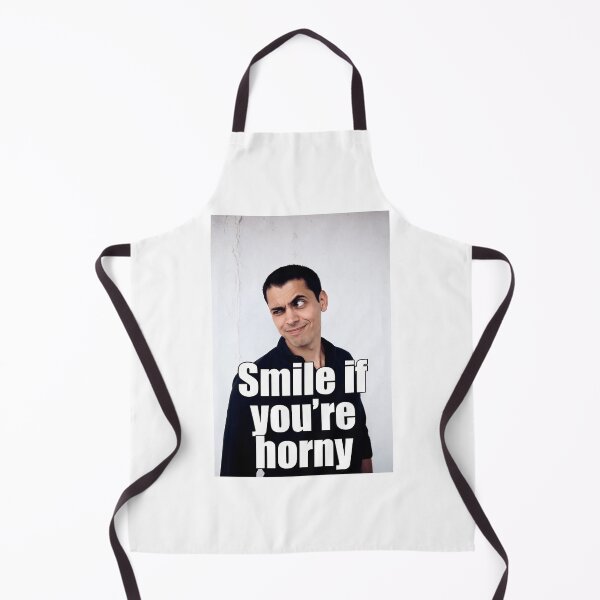 Item preview, Smile If You're Horny | Cheeky Funny Shirt designed and sold by FatCatStudios.