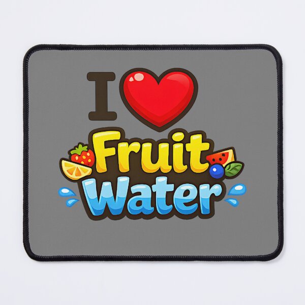 Item preview, I ❤️ Fruit Water – Fresh and Fun Design designed and sold by FilBlue.
