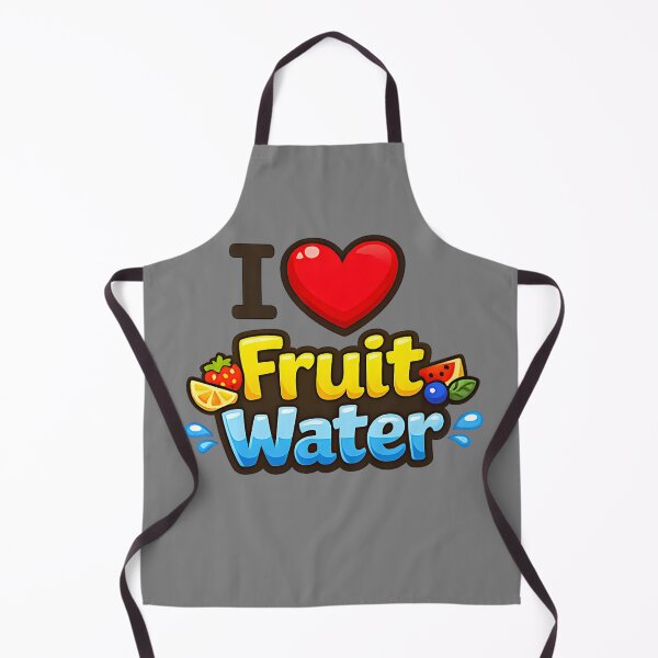 Item preview, I ❤️ Fruit Water – Fresh and Fun Design designed and sold by FilBlue.