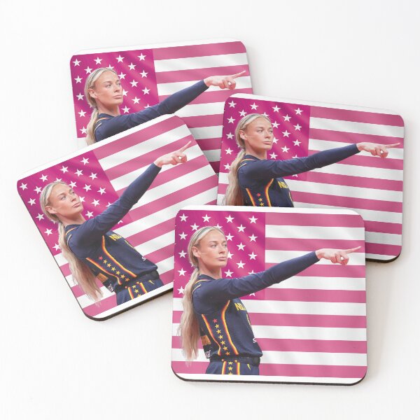 Item preview, Sophie Cunningham Indiana Fever Pink Flag  designed and sold by lavndershrtdays.