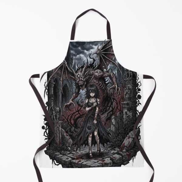 Item preview, Gothic Maiden and Multi-Eyed Demon designed and sold by CurioStick.