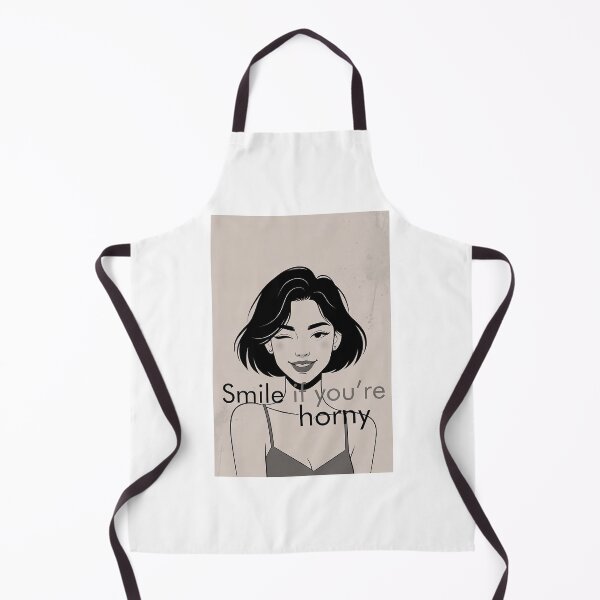 Item preview, Smile If You're Horny | Cheeky Funny Shirt designed and sold by FatCatStudios.