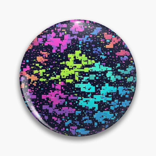 Item preview, Adversarial Glitch - Abstract Digital Tech Pattern designed and sold by thepixelcloset.