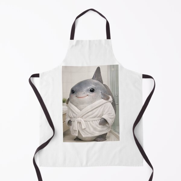 Item preview, Cozy Bathrobe Ocean Sunfish designed and sold by Sillytoe.