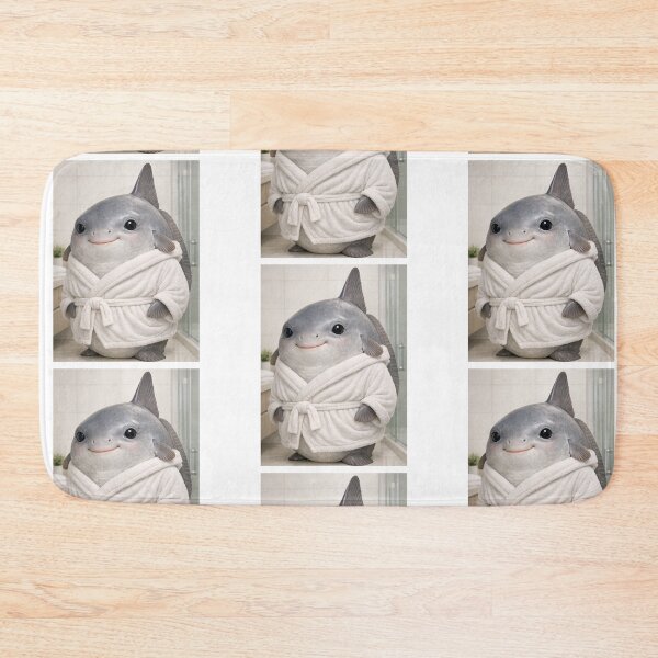 Item preview, Cozy Bathrobe Ocean Sunfish designed and sold by Sillytoe.