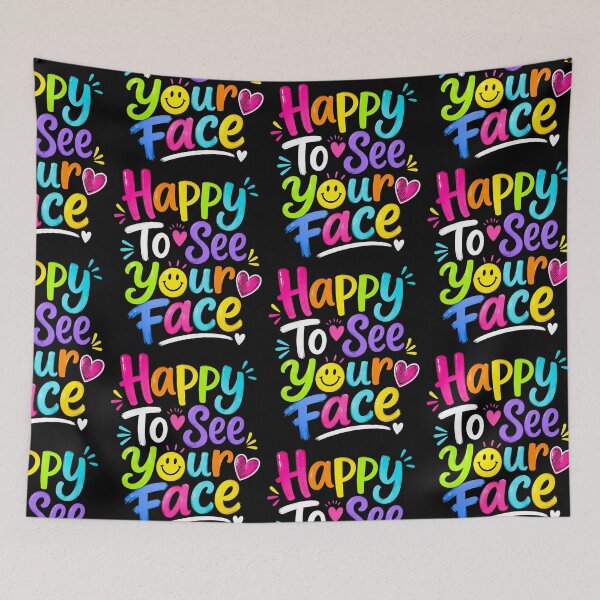 Item preview, Happy To See Your Face Teacher First Day of School designed and sold by 519xdesign.