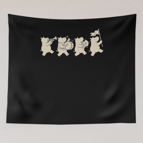 Item preview, Hippo Marching Band Musician Animal Lover designed and sold by SofenArt.