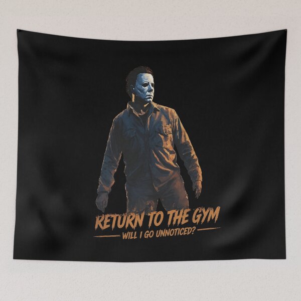 Item preview, Return To The Gym Funny Horror Fitness Motivational T-Shirt designed and sold by Digistore1221.