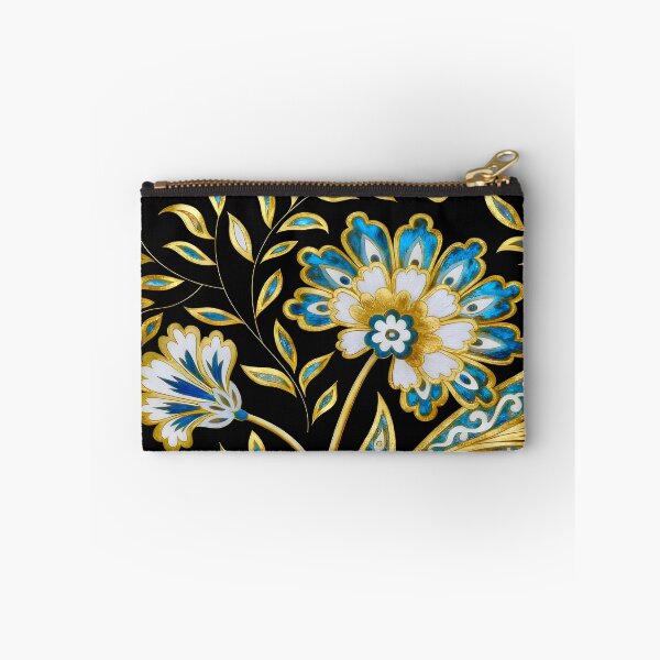 Item preview, Vintage Blue Flower Pattern designed and sold by Vicky Brago-Mitchell®.