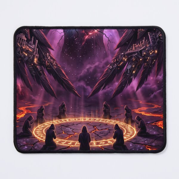 Item preview, Void Sovereign — Cosmic Dark Fantasy Art Poster designed and sold by Gifts0.
