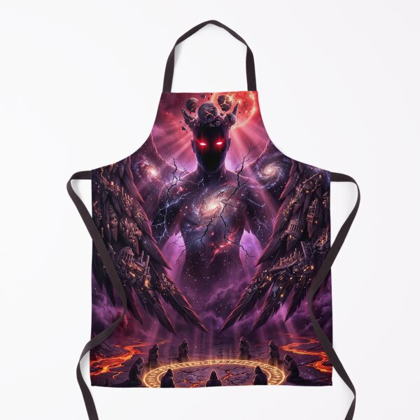 Item preview, Void Sovereign — Cosmic Dark Fantasy Art Poster designed and sold by Gifts0.