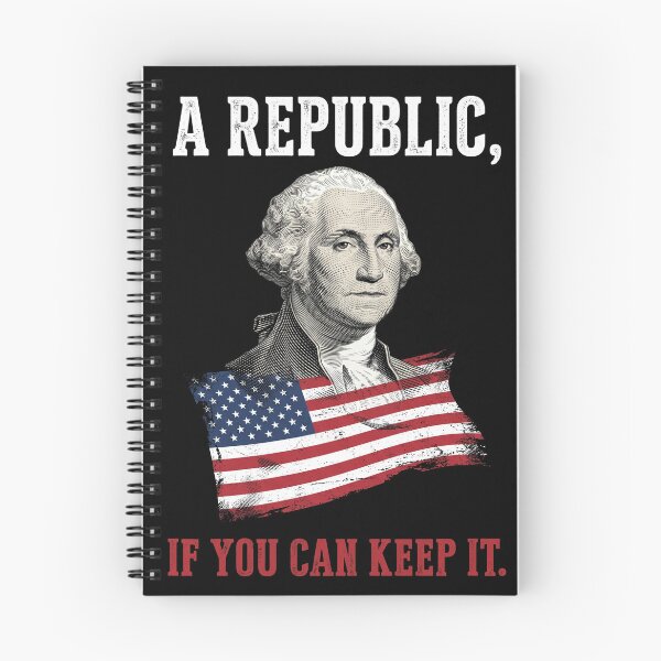 Item preview, A Republic, If You Can Keep It George Washington Patriot American History designed and sold by SofenArt.
