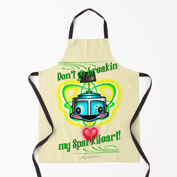 Item preview, The StarBot Squad- Don’t go breaking’ my SparkHeart! designed and sold by MetroINKbooks.