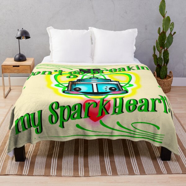 Item preview, The StarBot Squad- Don’t go breaking’ my SparkHeart! designed and sold by MetroINKbooks.