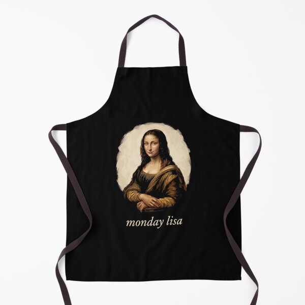Item preview, Monday Lisa Anti Monday Humor Office Worker Art Pun designed and sold by SofenArt.