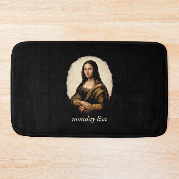 Item preview, Monday Lisa Anti Monday Humor Office Worker Art Pun designed and sold by SofenArt.