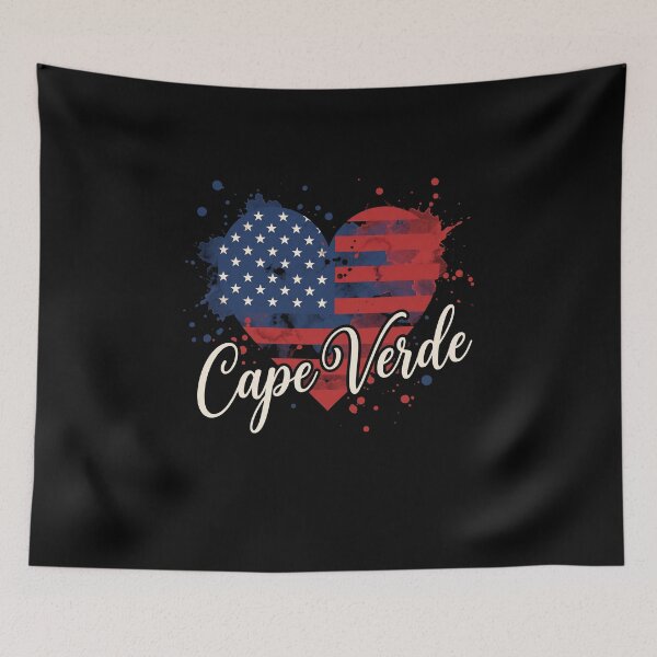 Item preview, Cape Verde USA Heritage Patriotism designed and sold by SofenArt.