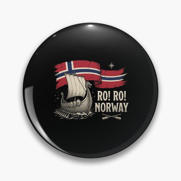 Item preview, Ro! Ro! Norway Viking Heritage Scandinavian Travel Explorer designed and sold by SofenArt.