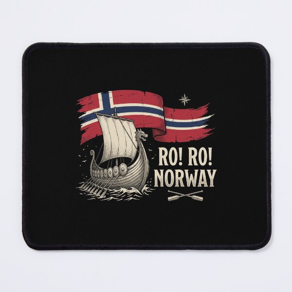 Item preview, Ro! Ro! Norway Viking Heritage Scandinavian Travel Explorer designed and sold by SofenArt.