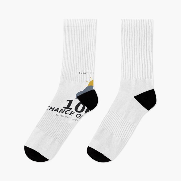 Item preview, 100% Chance of Sarcasm Funny Weather Forecast Deadpan designed and sold by deadpansupplyco.