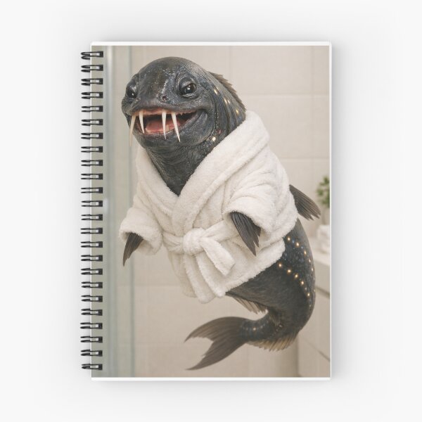 Item preview, Cozy Bathrobe Viperfish designed and sold by Sillytoe.