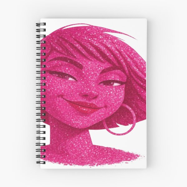 Item preview, Pink Glam Girl Head | Glitter Fashion Art | Stylish Diva Graphic T-Shirt & Hoodie Design designed and sold by Lifehackerplus1.