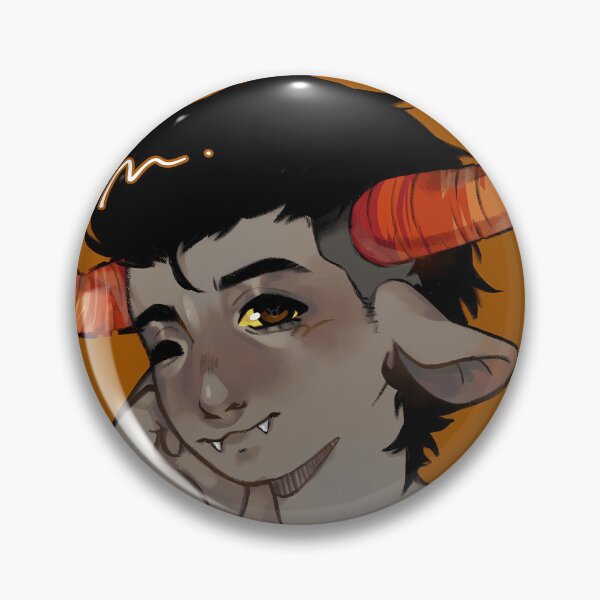 Item preview, Soft Demon Boy With Golden Horns designed and sold by Cocuninecrew.