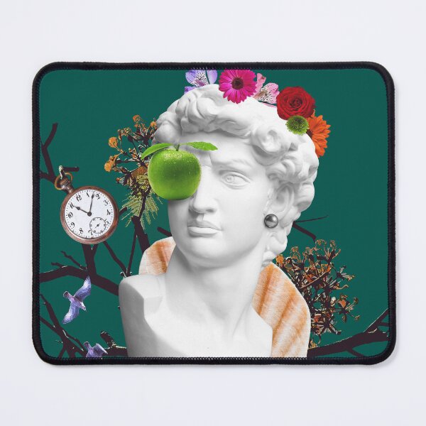 Item preview, Artistic collage with surreal classical bust designed and sold by danielrospad.
