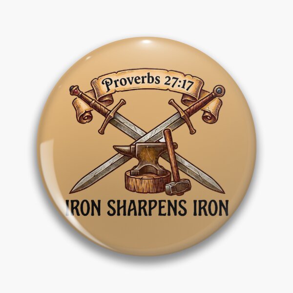 Item preview, Iron Sharpens Iron designed and sold by Agape-Shop.