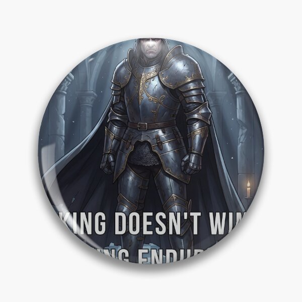 Item preview, Dark Anime Chess King — A King Doesnt Win A King Endures designed and sold by deepthinkanime.