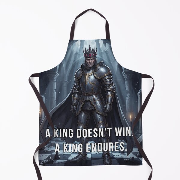Item preview, Dark Anime Chess King — A King Doesnt Win A King Endures designed and sold by deepthinkanime.