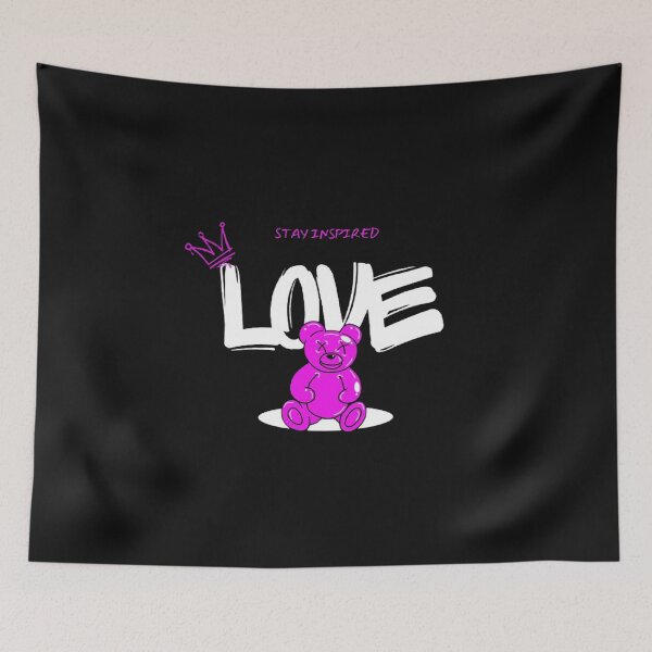Item preview, Cute Pink Teddy Bear Love Design | Kawaii Aesthetic Graphic Tee | Streetwear Gift for Girls & Women designed and sold by littlestore.
