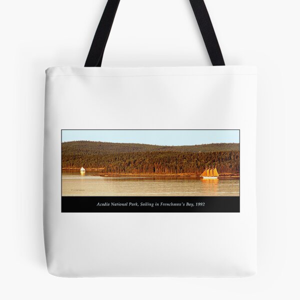 Item preview, Acadia National Park, Sailing in Frenchman Bay, 1992 designed and sold by AMacGPhilly.