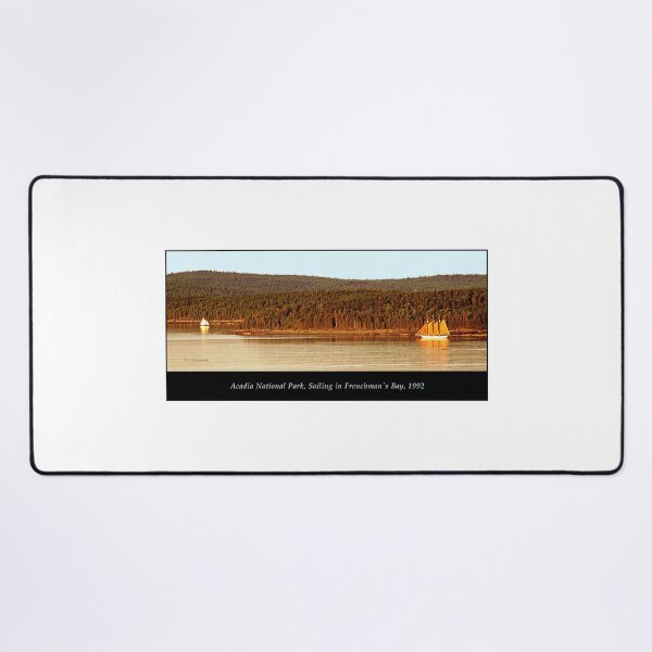Item preview, Acadia National Park, Sailing in Frenchman Bay, 1992 designed and sold by AMacGPhilly.