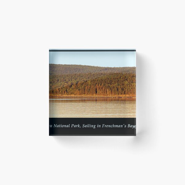 Item preview, Acadia National Park, Sailing in Frenchman Bay, 1992 designed and sold by AMacGPhilly.