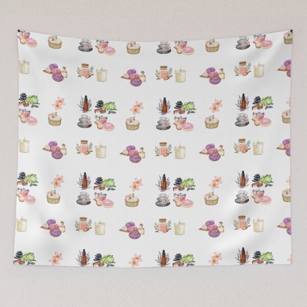 Item preview, Spa y masajes Watercolor designed and sold by silviaol.