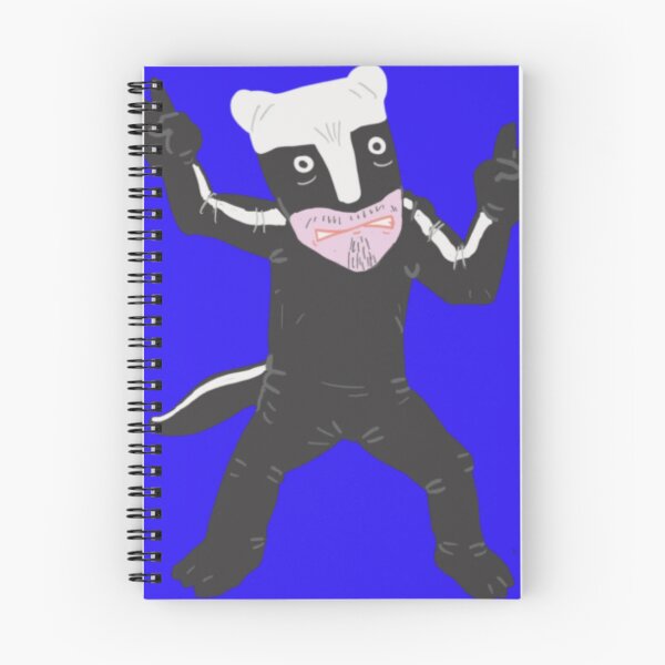 Item preview, Funny Happy Skunk Dance Wild Cartoon designed and sold by zoeartdream.