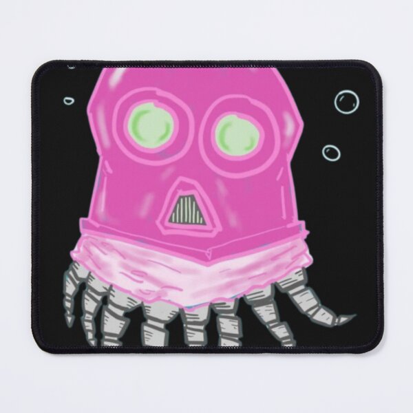 Item preview, Pink Jelly Monster Underwater Creature Art designed and sold by zoeartdream.