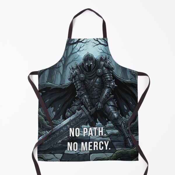 Item preview, Dark Anime Chess Knight — No Path No Mercy designed and sold by deepthinkanime.