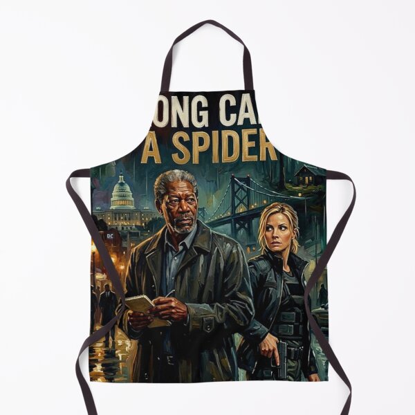 Item preview, Along Came a Spider Retro Psychological Crime Thriller Detective Tribute Art Movie Poster designed and sold by Art's Diner.