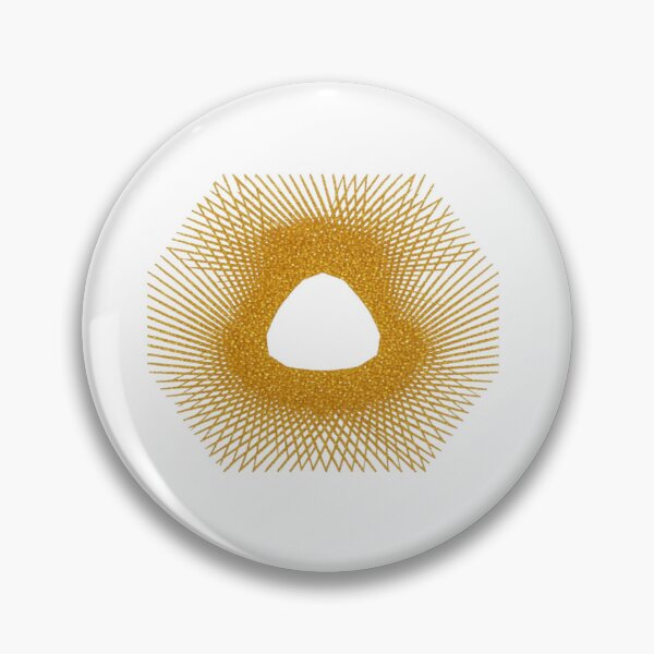 Item preview, Golden Sacred Halo Abstract Geometric Circle | Luxury Gold Mandala T-Shirt & Hoodie Design designed and sold by Lifehackerplus1.