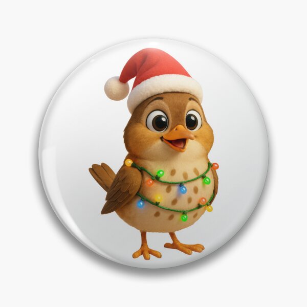 Item preview, Christmas Thrush Bird designed and sold by Sillytoe.