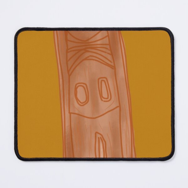 Item preview, Minimalist Wooden Spirit Face Tribal Totem designed and sold by zoeartdream.
