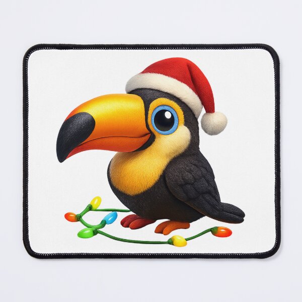 Item preview, Christmas Toco Toucan designed and sold by Sillytoe.