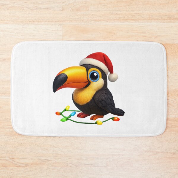 Item preview, Christmas Toco Toucan designed and sold by Sillytoe.