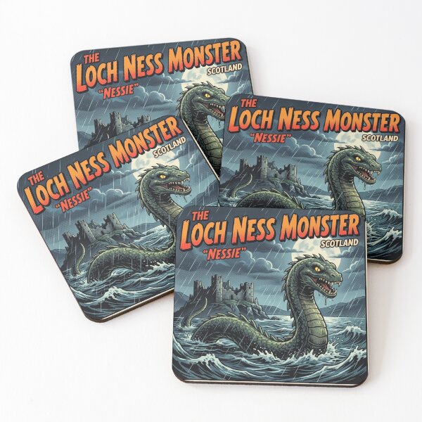 Item preview, Loch Ness Monster Cryptid – Horror Comic Design designed and sold by redsharkuk.